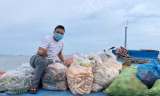 Thủ lĩnh tình nguyện của xã đảo Thạnh An