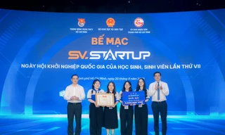 Trao giải 15 dự án khởi nghiệp xuất sắc của học sinh, sinh viên tại cuộc thi ‘SV Startup năm 2025’
