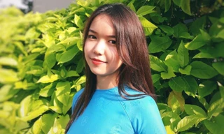 Hoa khôi trường ĐH Ngân hàng với niềm đam mê dân ca 