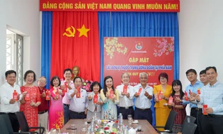 Bí thư T.Ư Đoàn Nguyễn Phạm Duy Trang gặp mặt, chúc Tết cán bộ, công nhân viên các đơn vị phía Nam 