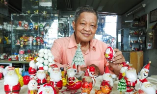 Thầy giáo về hưu mang niềm vui vào bài học nhờ vỏ trứng