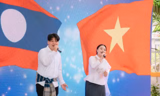 100 sinh viên Việt Nam - Lào – Campuchia tham gia ‘Ngày hội thắm tình hữu nghị’