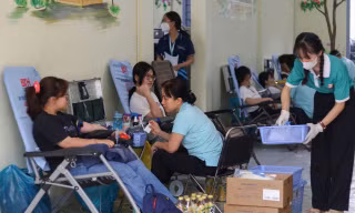 ‘Ngày tình nguyện Đỏ’ của những sinh viên Nhân văn