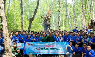 Sôi nổi các hoạt động ‘Tháng Ba biên giới’ tại Hội trại truyền thống ‘Tuổi trẻ giữ biển’ năm 2024