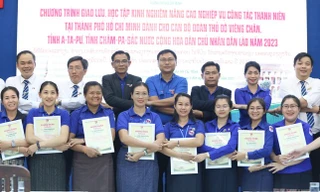 Bế mạc chương trình học tập kinh nghiệm dành cho cán bộ Đoàn nước Cộng hòa Dân chủ Nhân dân Lào