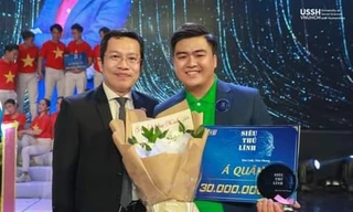 Sinh viên Nhân Văn trở thành Á quân 'Siêu thủ lĩnh'