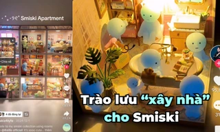 Mê mẩn trào lưu ‘xây nhà’ cho Smiski của giới trẻ
