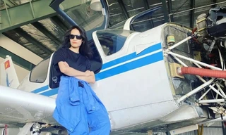 Cô gái đam mê sửa máy bay tốt nghiệp kỹ sư loại Xuất sắc