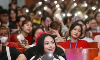 Bùng nổ Ngày hội tuyển sinh ‘Hoa hậu Việt Nam' 2024 tại trường ĐH Mở TP. HCM