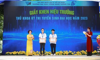 Gặp 2 nam sinh thủ khoa đầu vào trường ĐH Công nghệ thông tin (ĐHQG TP. HCM)