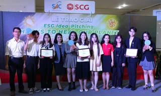 Trao giải cho những dự án ‘chữa lành Trái Đất’