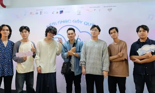 Sinh viên gây quỹ từ thiện qua đêm nhạc 'Mây'