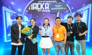 Mạng xã hội giúp sinh viên định hướng nghề nghiệp giành giải Nhất cuộc thi 'Hackathon Spring 2023'