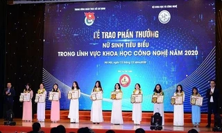 Cơ hội nhận giải thưởng "Nữ sinh viên tiêu biểu trong lĩnh vực Khoa học Công nghệ"