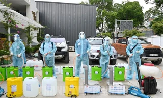 Ra mắt “Đội xe khử khuẩn di động phản ứng nhanh” 