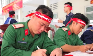 San sẻ giọt hồng ‘Chủ nhật Đỏ’ tại trường CĐ Kỹ thuật Hải quân