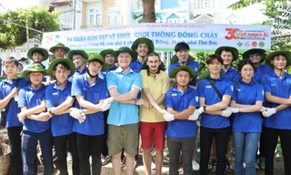 Sinh viên quốc tế cùng tham gia hoạt động ‘Mùa Hè Xanh’ tại TP. HCM