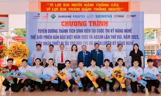 Tuyên dương sinh viên đạt thành tích các kỳ thi kỹ năng nghề ASEAN và Thế giới
