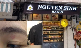 Khách hàng bị nhân viên tiệm bánh mỳ Nguyên Sinh hành hung vì lỡ mang theo 1 chai nước