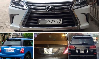 Bộ trưởng Công an sẽ quyết định số lượng biển số ô tô và giá khởi điểm đưa ra đấu giá