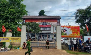 Truy thăng cấp bậc hàm đối với 4 cán bộ, chiến sĩ Công an xã hy sinh tại Đắk Lắk