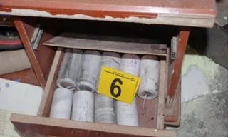 Hiện trường vụ tai nạn thương tâm ở huyện Lục Ngạn, Bắc Giang vẫn còn 9 quả pháo tự chế 