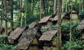 Một góc làng Baduy Dalam.