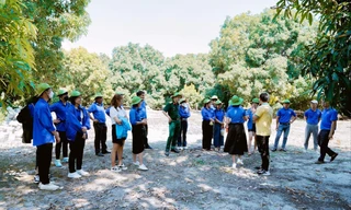 Mô hình của anh Truyền có nhiều đoàn tới tham quan, học hỏi kinh nghiệm