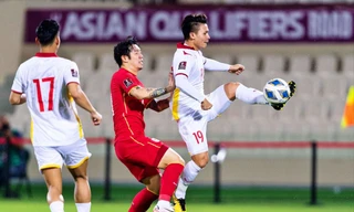 Ở trận đấu hồi tháng 2/2022, Việt Nam từng đánh bại Trung Quốc 3-1 ở Mỹ Đình. Ảnh: Đoàn Nhật