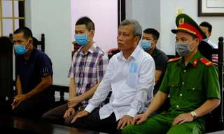 Bị cáo trong vụ án làm xăng giả tại tòa