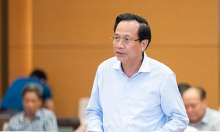 Bộ trưởng Bộ LĐTB&XH Đào Ngọc Dung. Ảnh: QH