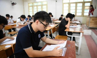 Thí sinh tham dự kì thi tốt nghiệp THPT năm 2024. Ảnh: NHƯ Ý