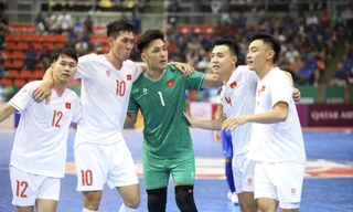 Đội tuyển futsal Việt Nam hướng tới kỳ tích 3 lần dự World Cup. Ảnh: Anh Tú
