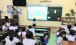 Một buổi học Tiếng Anh với giáo viên nước ngoài của học sinh Đà Nẵng