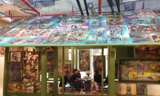 Không gian triển lãm “Phù thế”