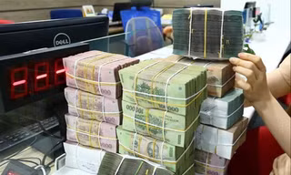 Nguồn tiền đầu tư công tồn đọng ở ngân hàng do bộ ngành, địa phương “xí phần” vốn rồi không tiêu hết. Ảnh minh họa