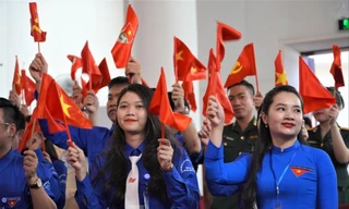 Không khí vui tươi tại Đại hội Đoàn cấp tỉnh của Hà Tĩnh