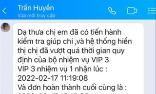Những trao đổi của chị Hiền với trang bán hàng trước khi chị bị mất trắng hơn 100 triệu đồng