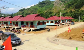 Khu dân cu Bằng La – nơi ở mới của người dân vùng sạt lở Trà Leng