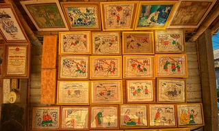 Một số tranh làng Sình