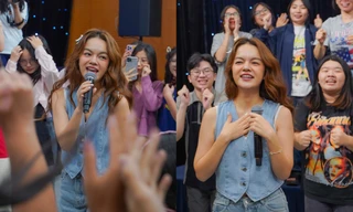 Phạm Quỳnh Anh "hô biến" cuộc thi Thử Thách Kim Cương thành mini concert