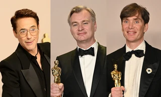 Oppenheimer càn quét Oscar 2024: Phản ứng của nam chính khi nhận cúp gây sốt