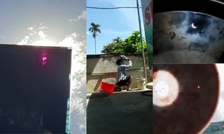 “Nhà không có điều kiện”, giới trẻ vẫn có 1.001 cách để quan sát Nhật thực