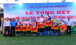 Sôi nổi Hội thao công nhân viên, người lao động DAP - Vinachem năm 2023 