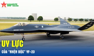 Uy lực của 'nhện độc' YF-23