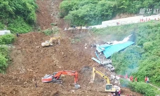 19 người thiệt mạng trong vụ lở núi ở Tứ Xuyên, Trung Quốc 