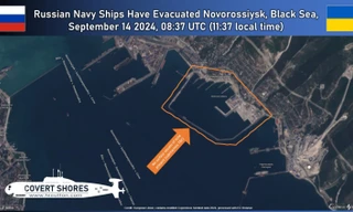 Hạm đội Biển Đen Nga rời cảng Novorossiysk