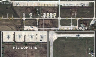 Nga chuyển hơn 20 trực thăng từ căn cứ không quân Berdiansk về Taganrog sau các cuộc tấn công tên lửa của Ukraine