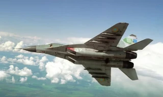 Ukraine công bố video máy bay chiến đấu MiG-29 bắn hạ UAV của Nga trong đêm