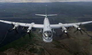 Hai máy bay ném bom Tu-95MS của Nga xuất hiện gần biên giới NATO